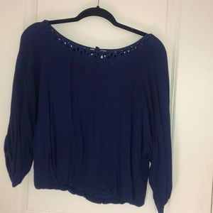 Ella moss blouse